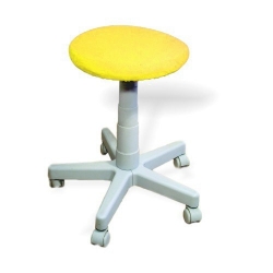 POKROWIEC FROTTE NA TABORET ŻÓŁTY